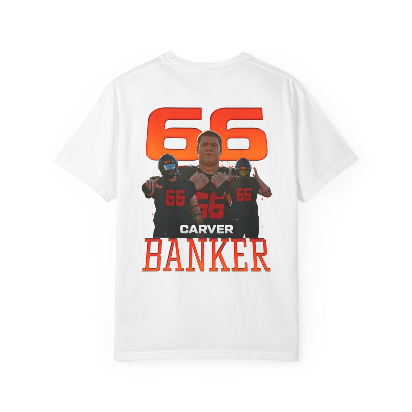 Carver Banker Logo Front & Back Premium Tee