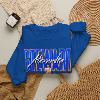 Alexandra Stewart Big Last Name Crewneck Sweatshirt