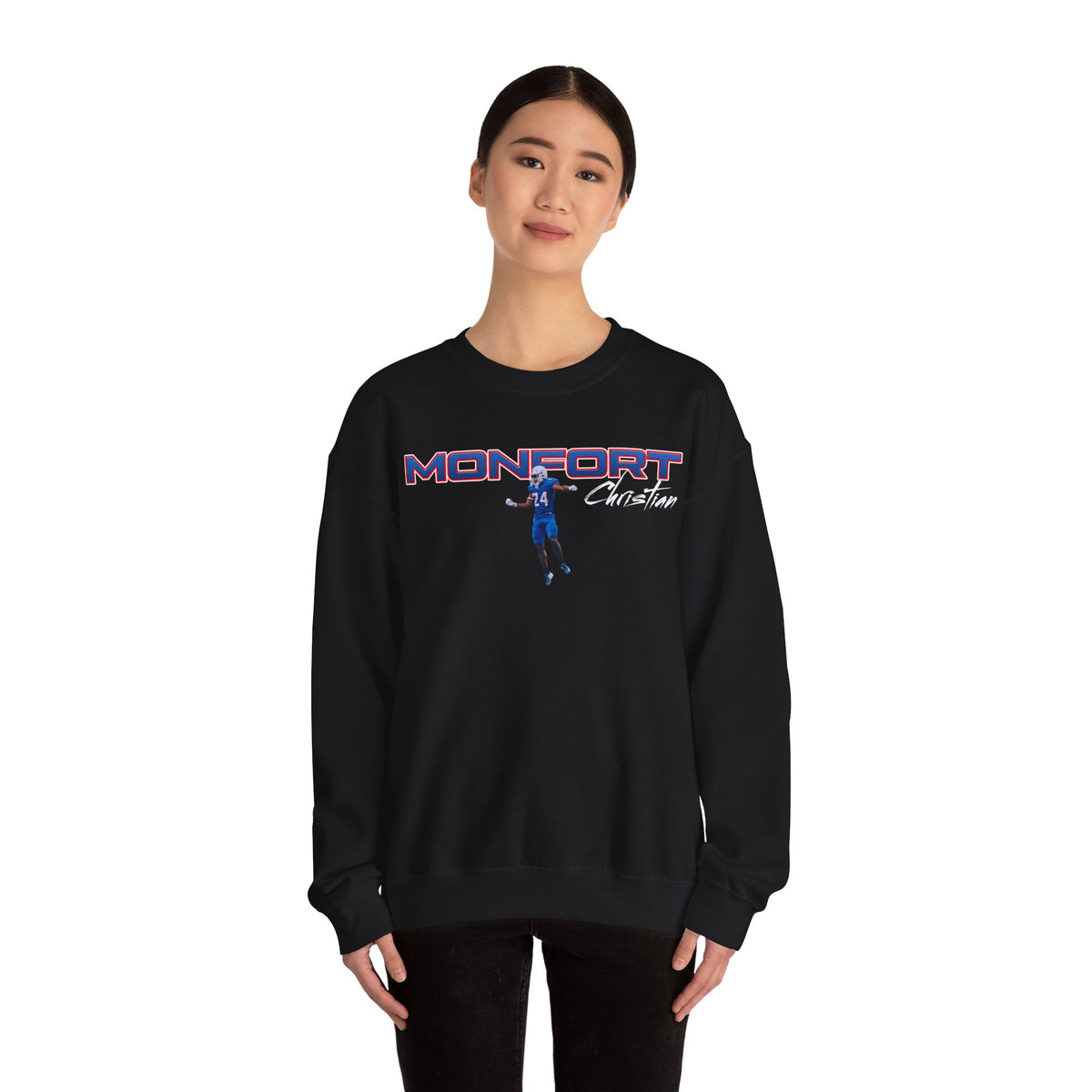 Christian Monfort Star Player Crewneck Sweatshirt