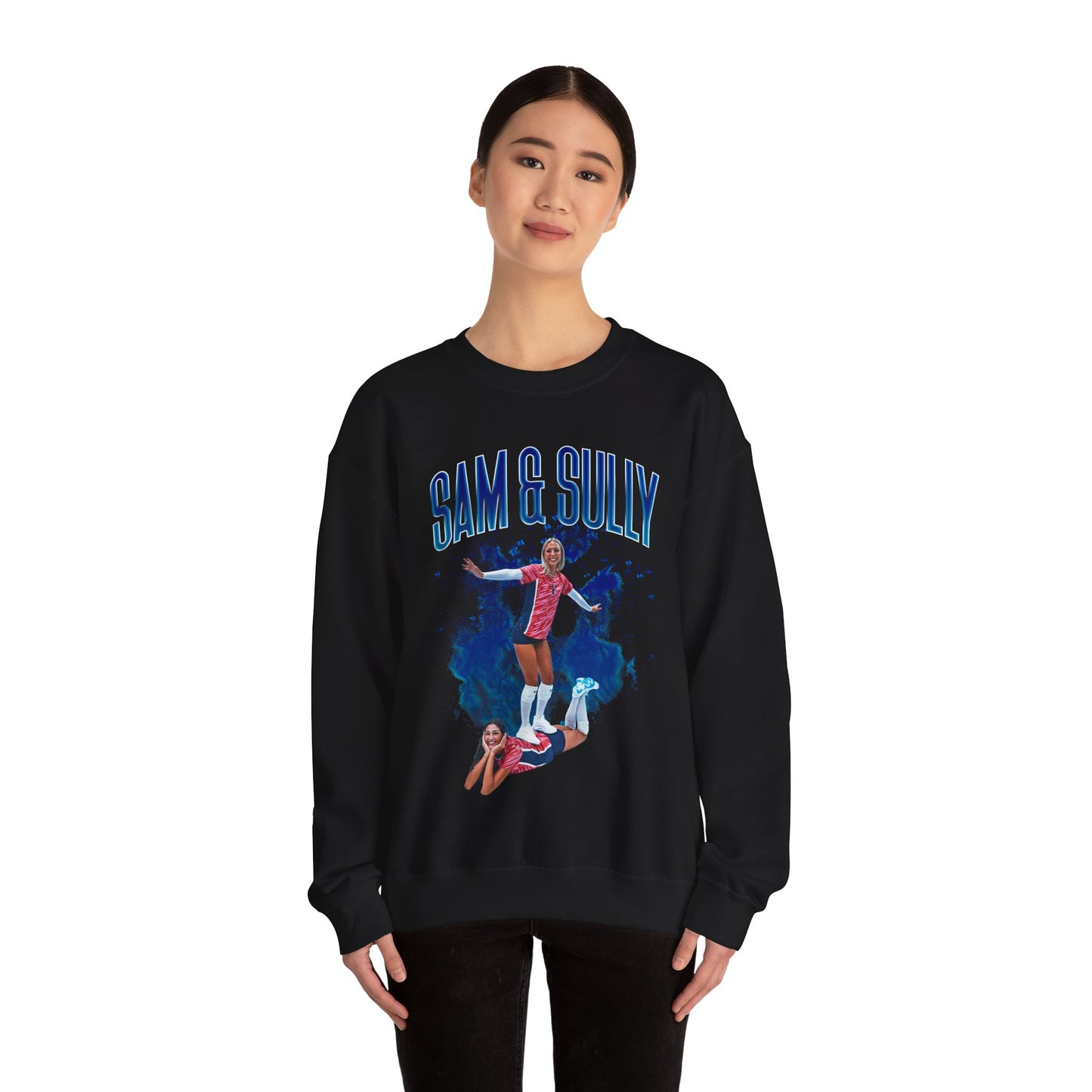 Sam & Sully Surfing Crewneck Sweatshirt