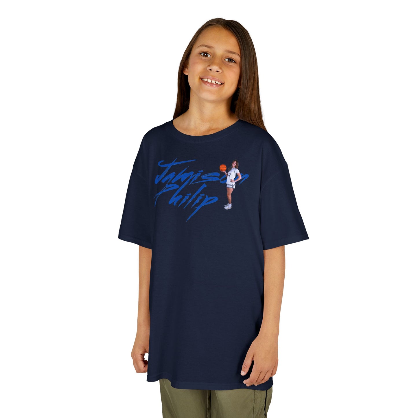 Jamison Philip Cursive Kids Tee