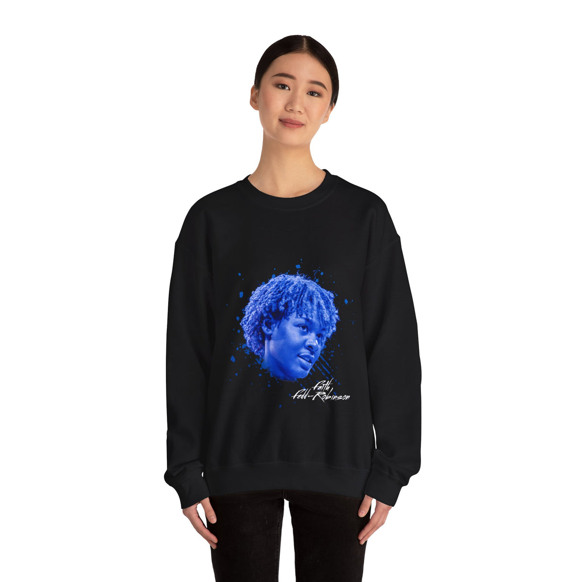 Faith Fedd-Robinson Big Head Crewneck Sweatshirt
