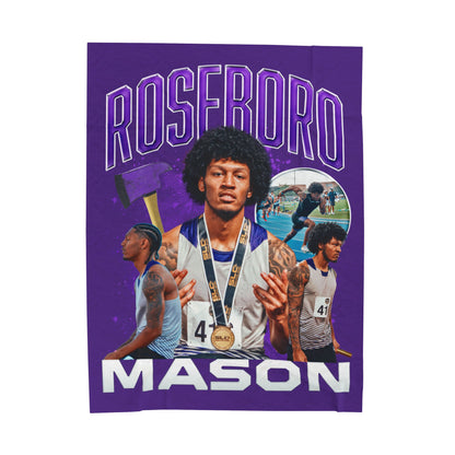 Mason Roseboro 60"-80" Plush Blanket