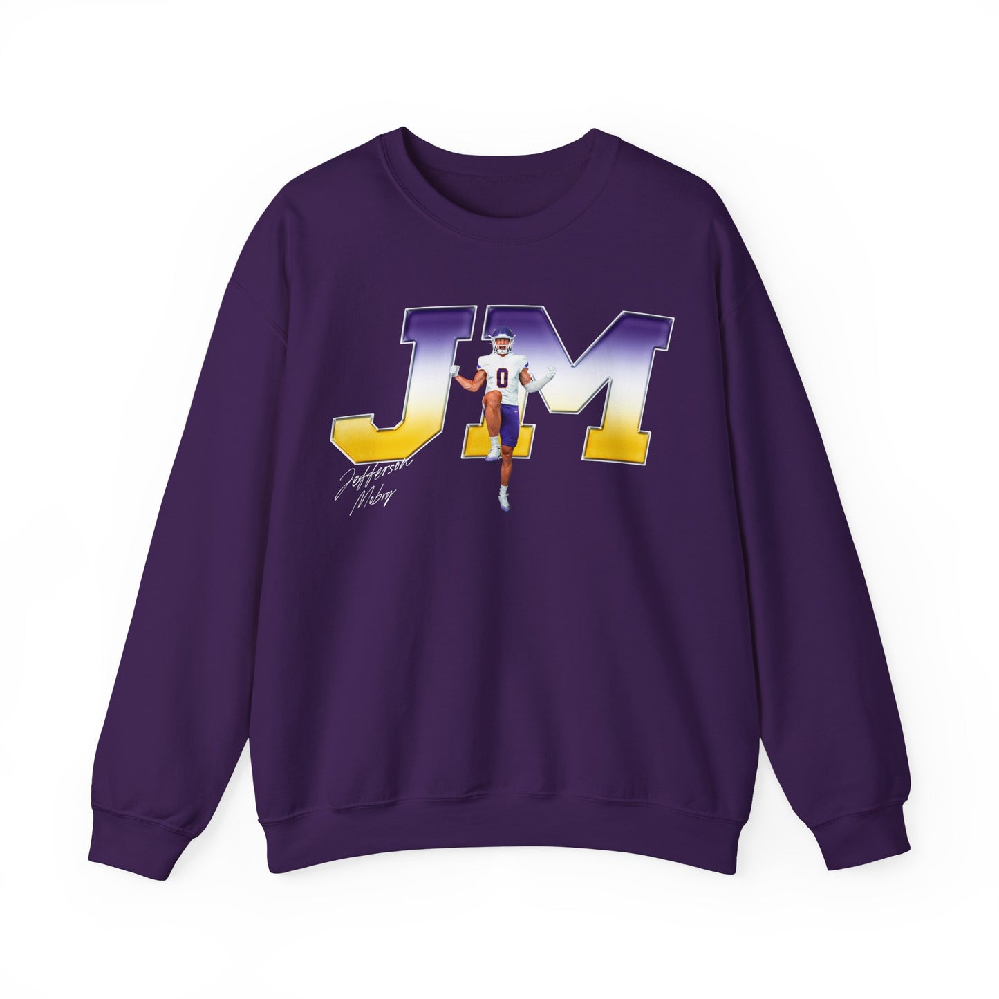 Jefferson Mobry Big Initials Crewneck Sweatshirt
