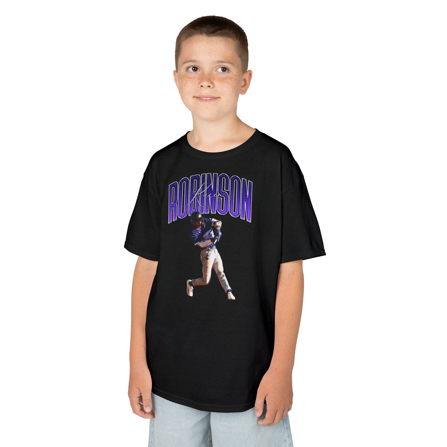 Kacin Robinson Big Last Name Kids Tee