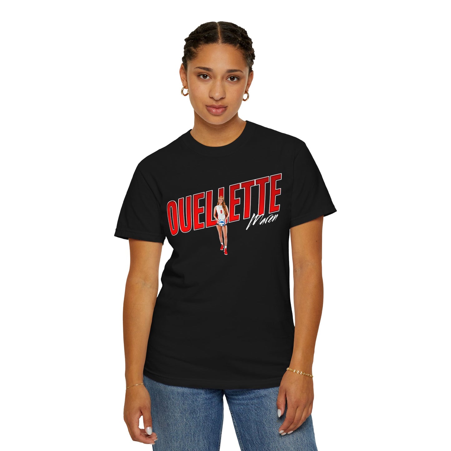Maren Ouellette Cursive Combo Colored Premium Tee