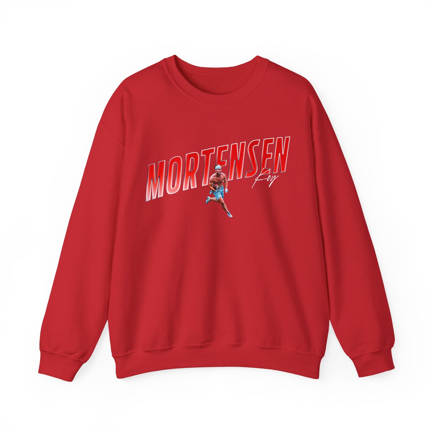 Koy Mortensen Cursive Combo Crewneck Sweatshirt