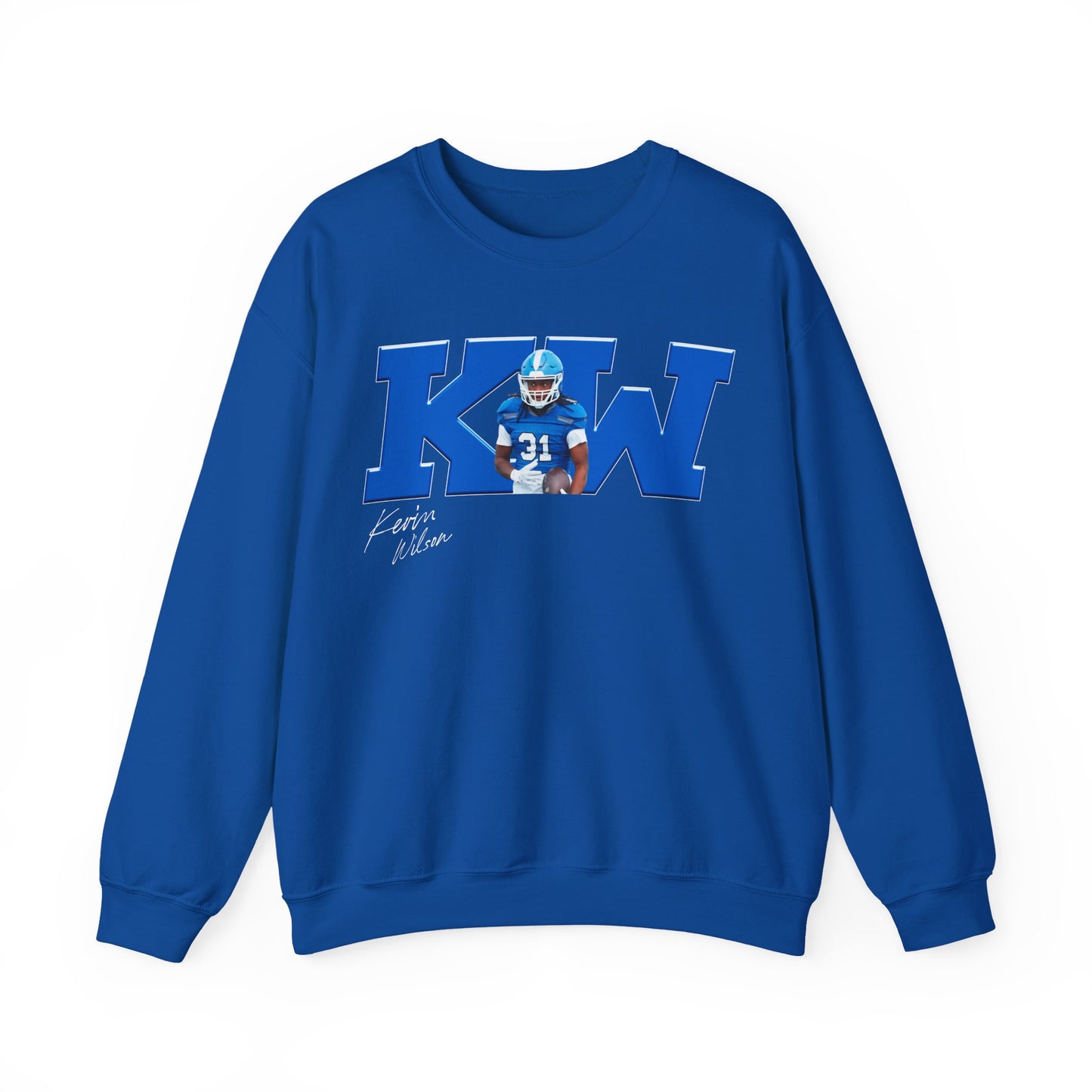 Kevin Wilson Big Initials Colored Crewneck Sweatshirt