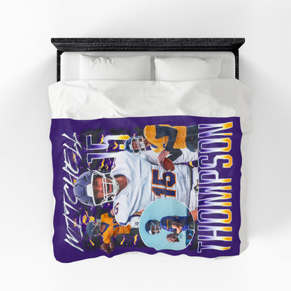 Mitchell Thompson 60"-80" Plush Blanket