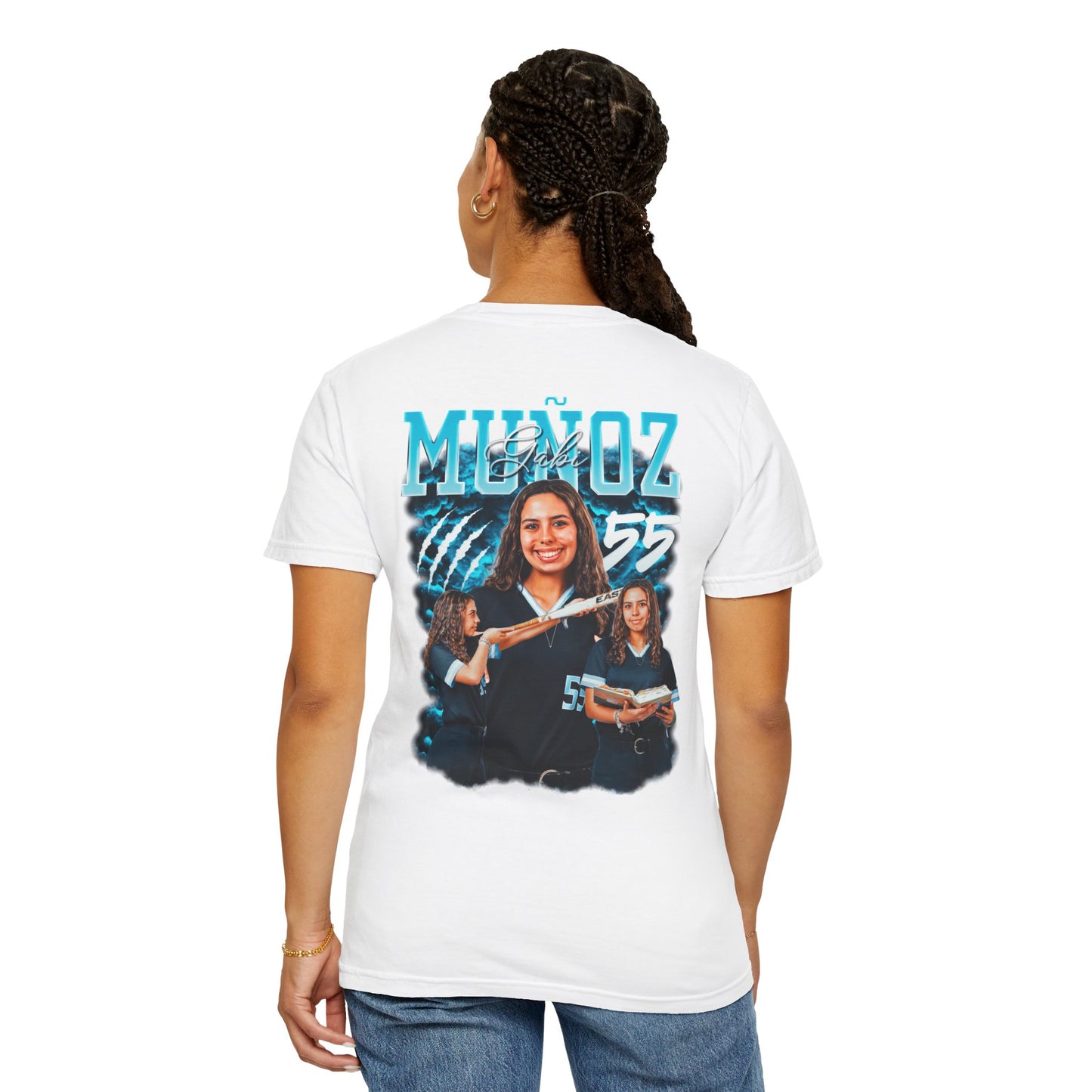 Gabi Munoz Logo Front & Back Premium Tee