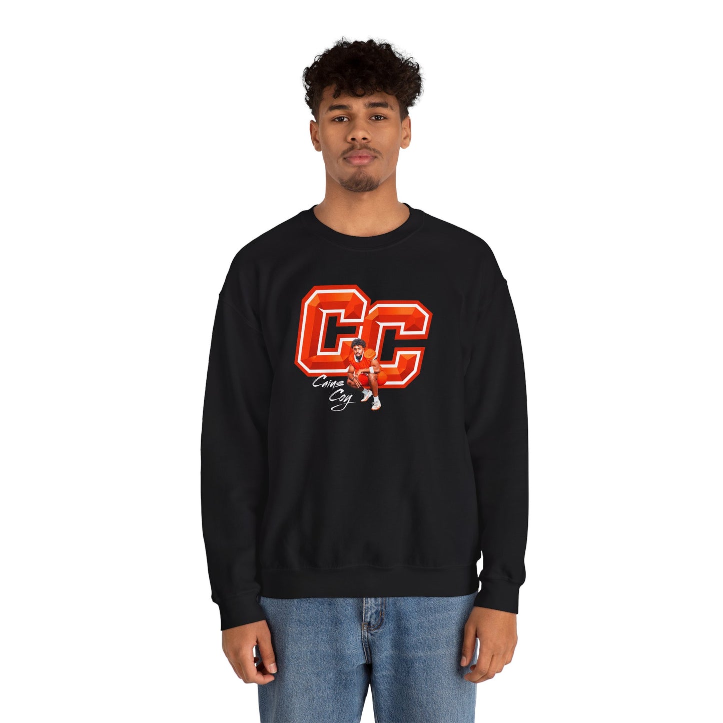 Caius Coy Featured Logo Crewneck Sweatshirt
