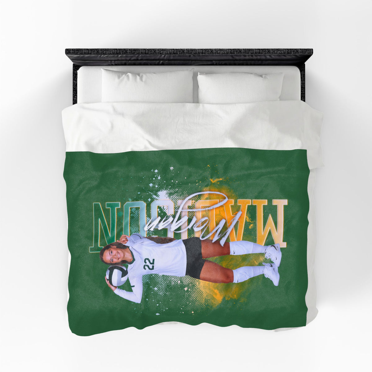 Morgan Madison 60"-80" Plush Blanket