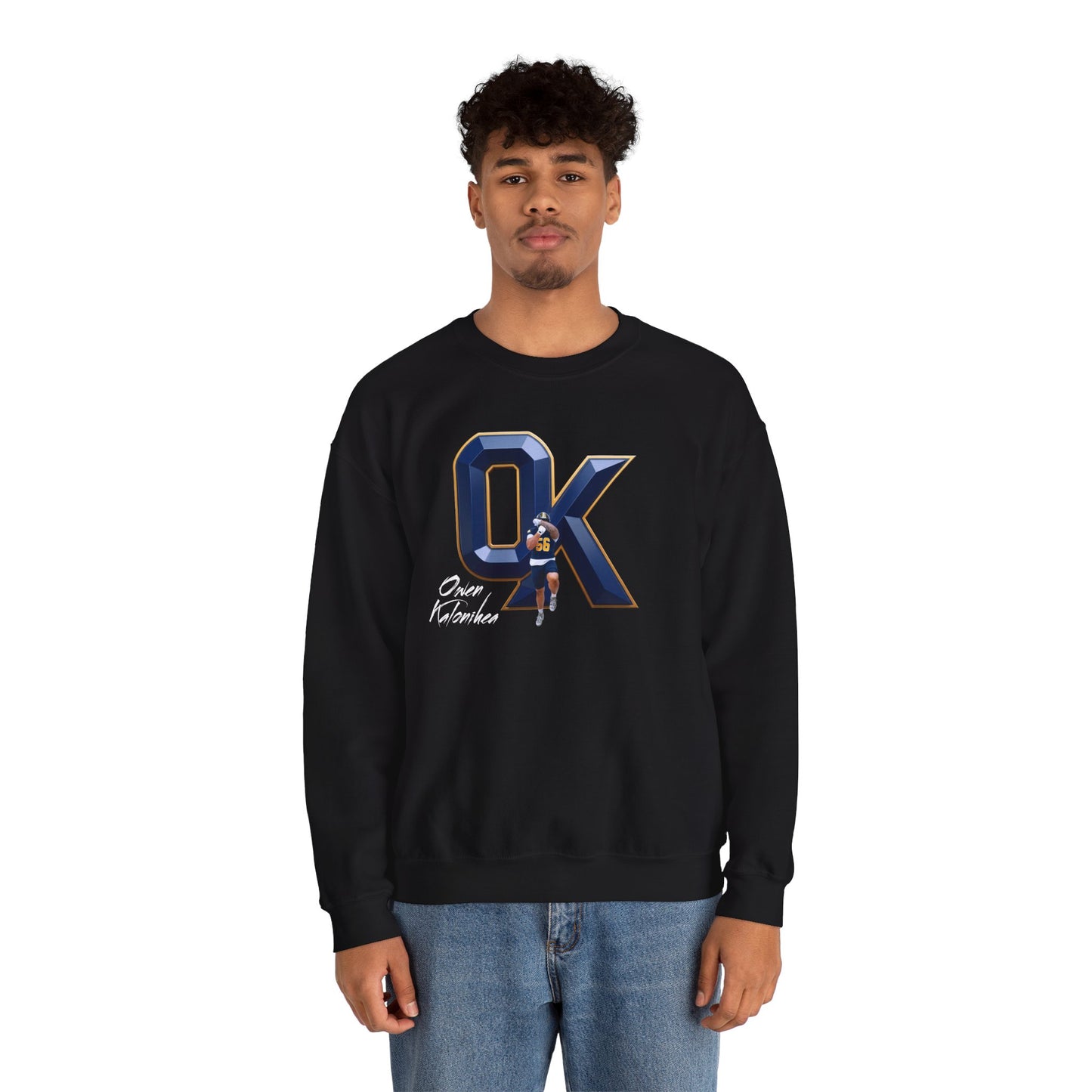 Owen Kalonihea Featured Logo Crewneck Sweatshirt