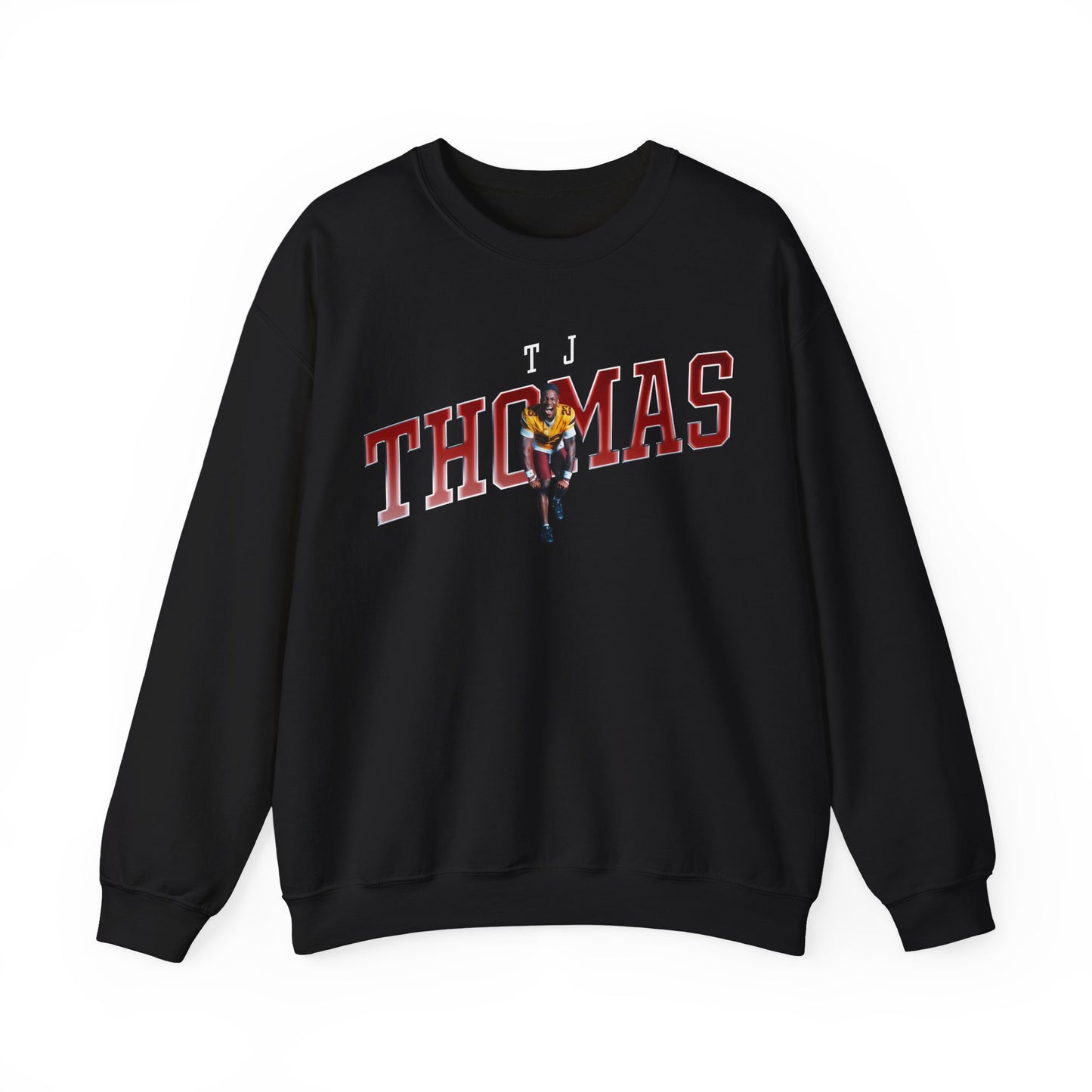 TJ Thomas Cursive Combo Crewneck Sweatshirt