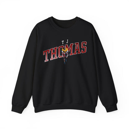TJ Thomas Cursive Combo Crewneck Sweatshirt