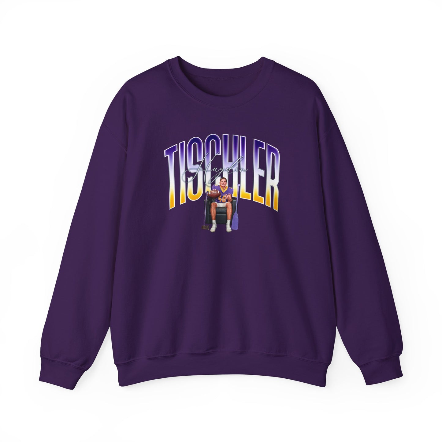 Hayden Tischler Curved Combo Crewneck Sweatshirt