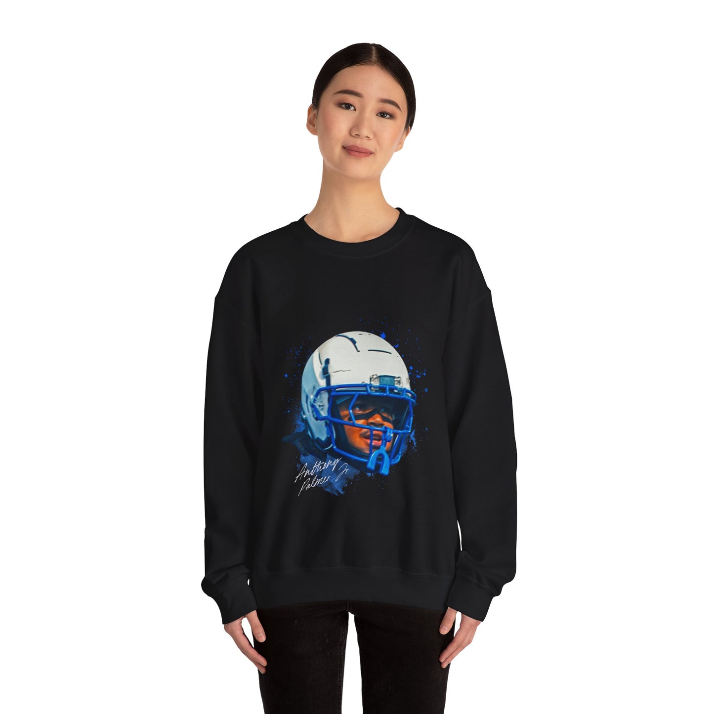Anthony Palmer Jr. Big Head Crewneck Sweatshirt