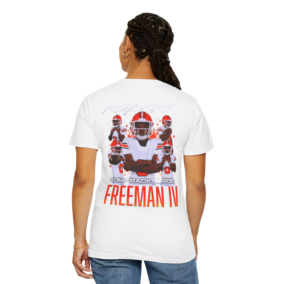 Robert Freeman IV Logo Front & Back Premium Tee