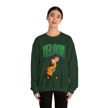 Noah Nelson Curved Combo Colored Crewneck Sweatshirt