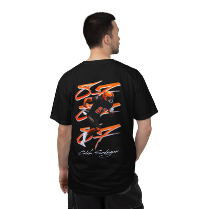 Caleb Sedegan Logo Front & Back Premium Tee
