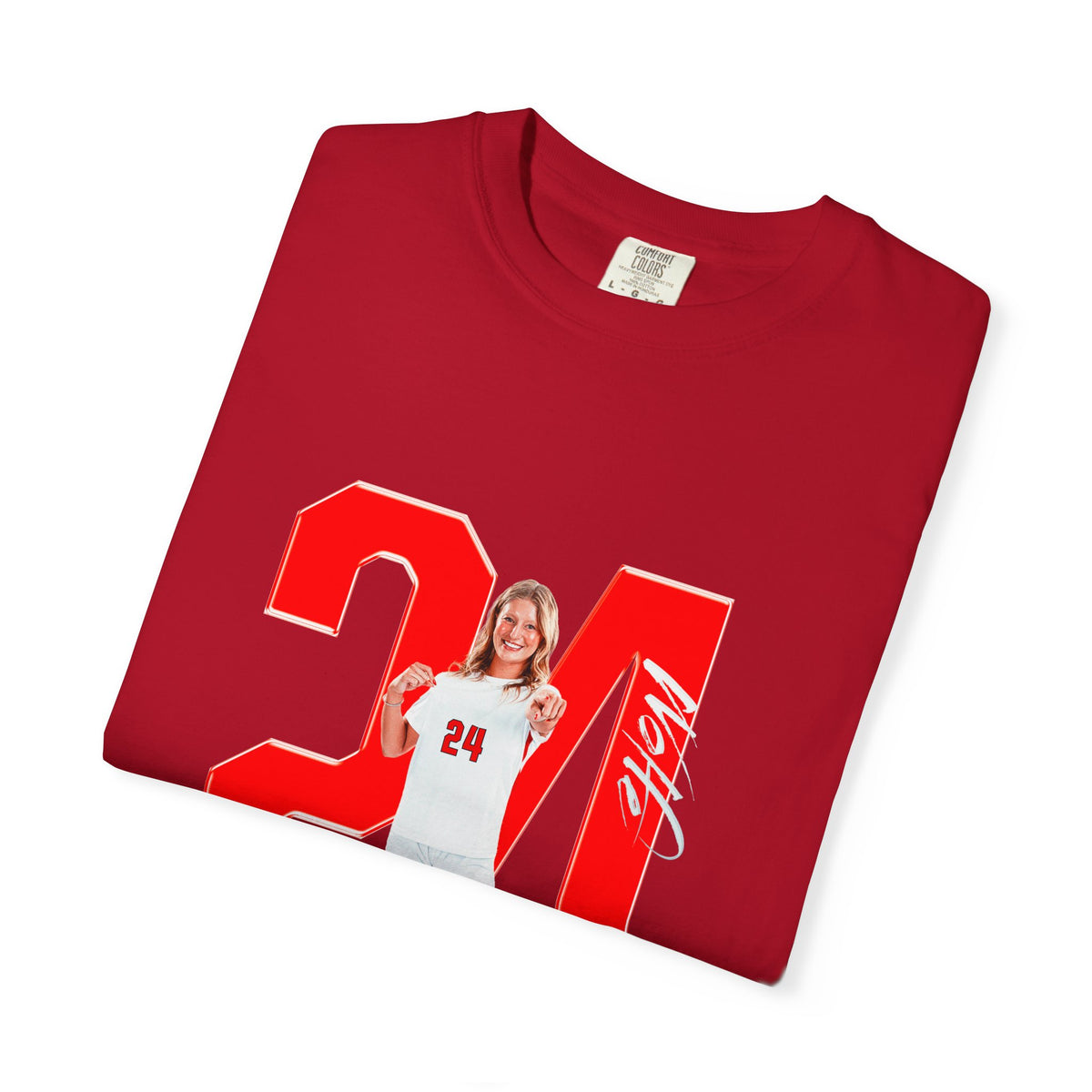 Ashley Wolfe Player Icon Number Premium Tee