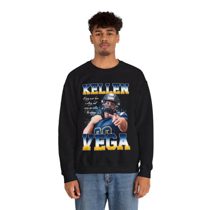 Kellen Vega Featured Quote Crewneck Sweatshirt