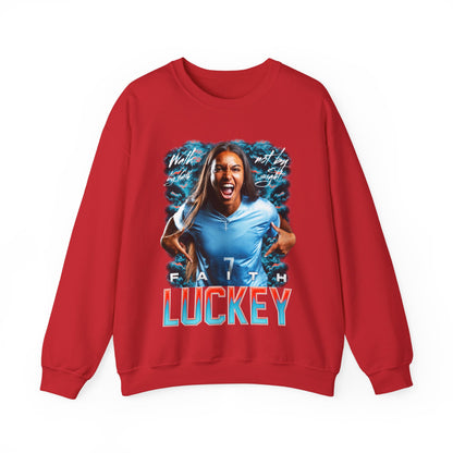 Faith Luckey Featured Quote Crewneck Sweatshirt