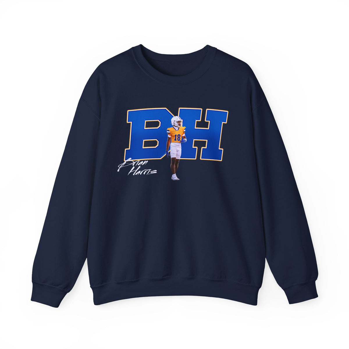 Brian Harris Big Initials Crewneck Sweatshirt
