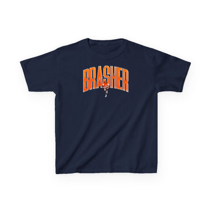 Jerrell Brasher Curved Combo Colored Kids Tee