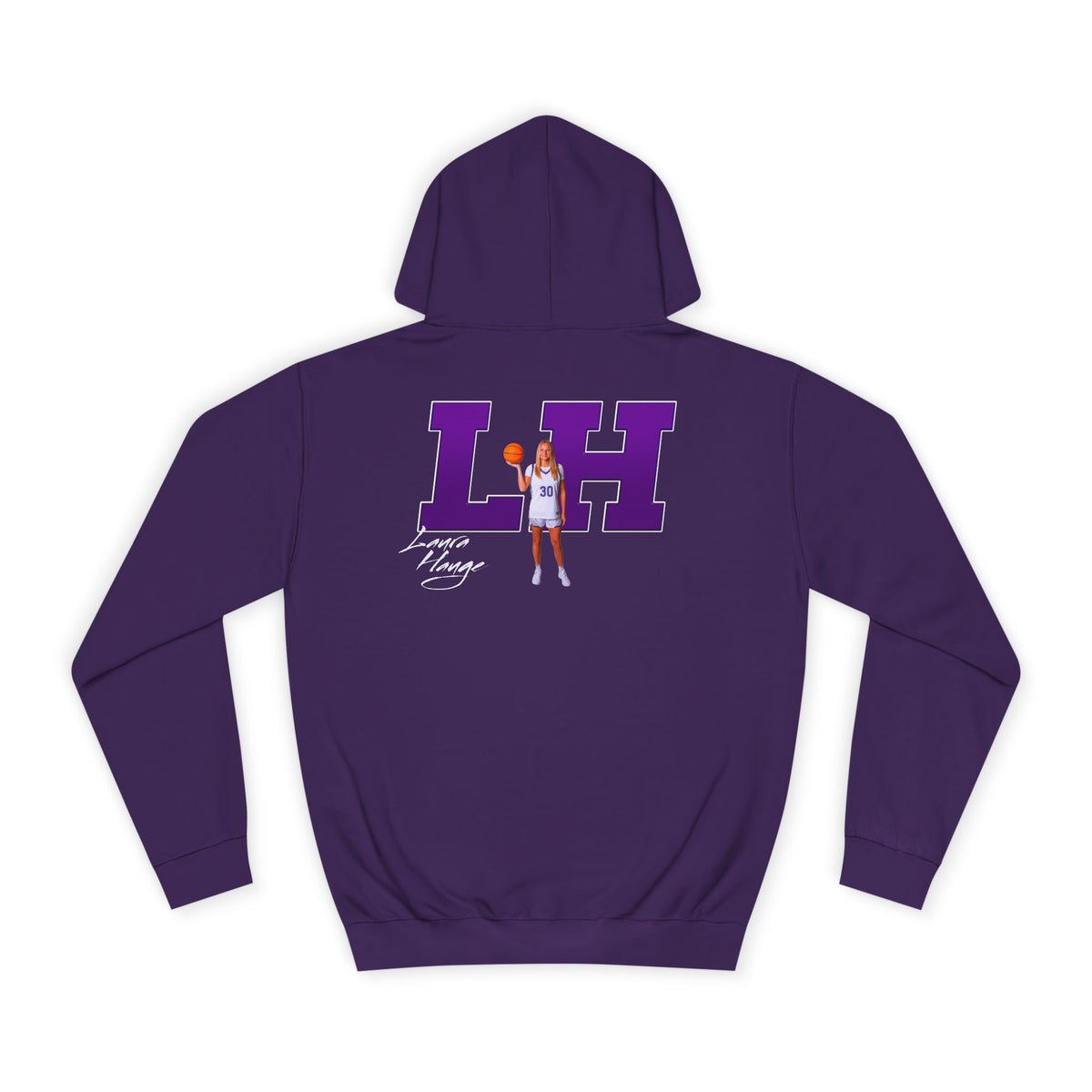 Laura Hauge Big Initials Premium Hoodie