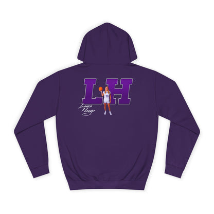 Laura Hauge Big Initials Premium Hoodie