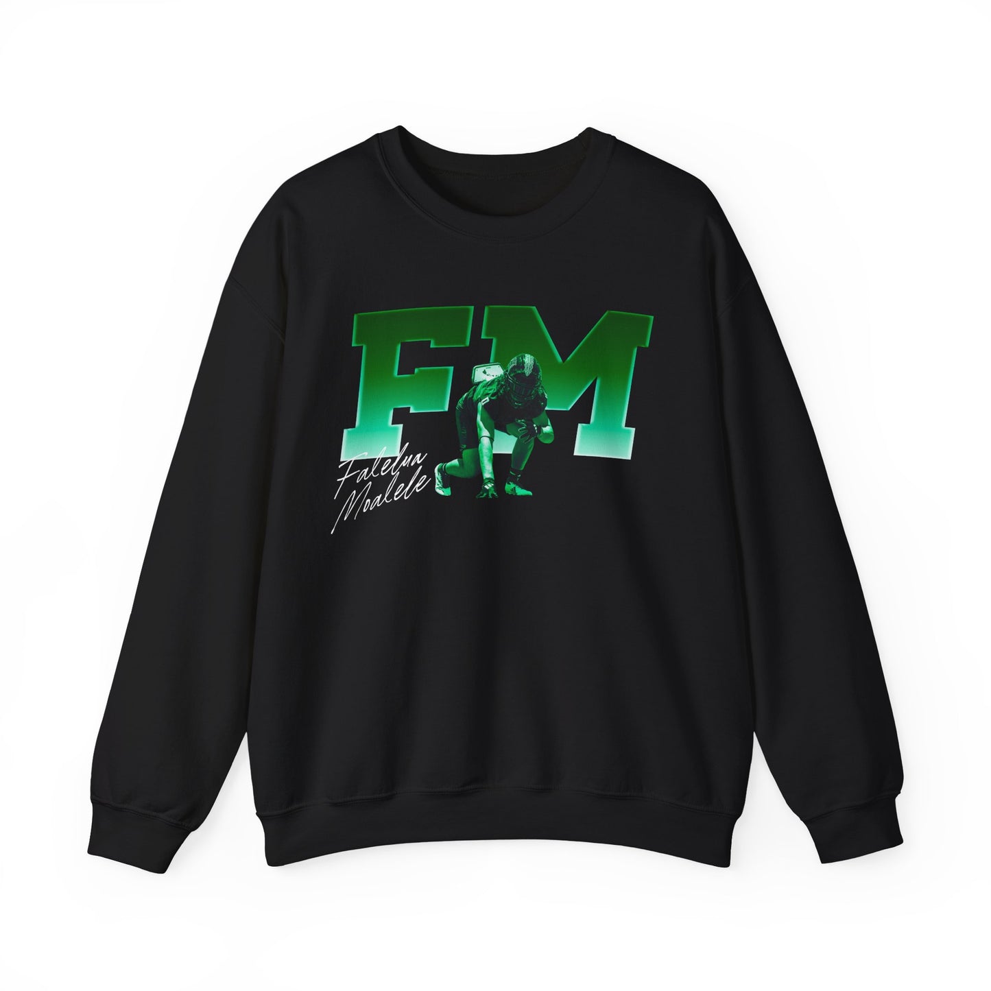 Falelua Moalele Big Initials Colored Crewneck Sweatshirt