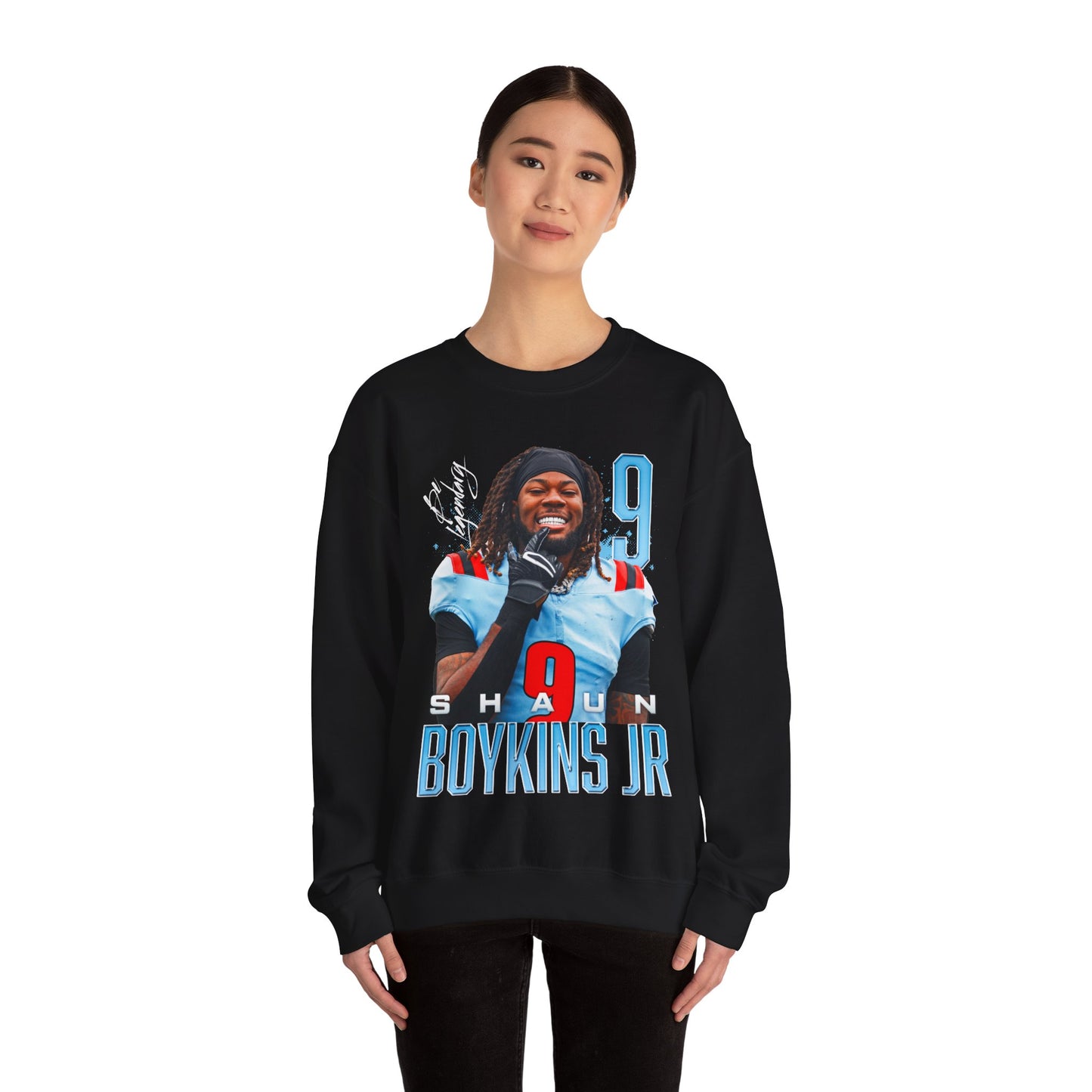 Shaun Boykins Jr. Featured Quote Crewneck Sweatshirt