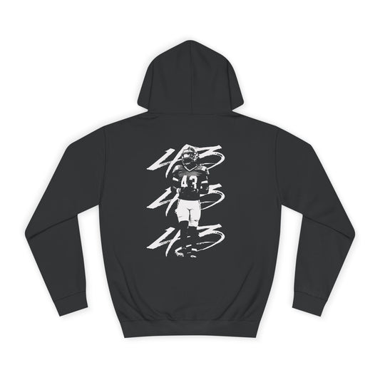 Dkaydon Dames Vintage Blackout Premium Hoodie