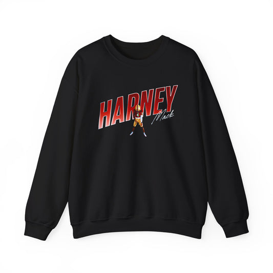 Mack Harney Cursive Combo Colored Crewneck Sweatshirt