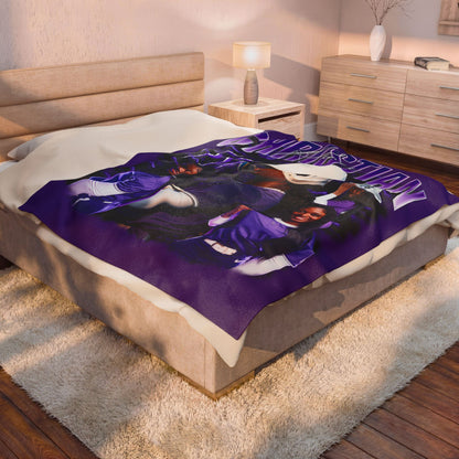 Renee Christian 60"-80" Plush Blanket
