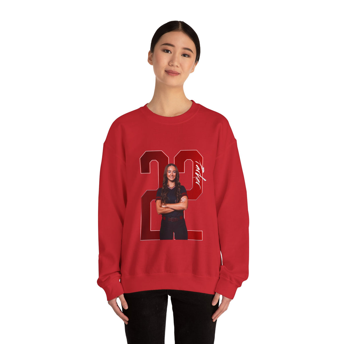 Daisy Parker Player Icon Number Crewneck Sweatshirt