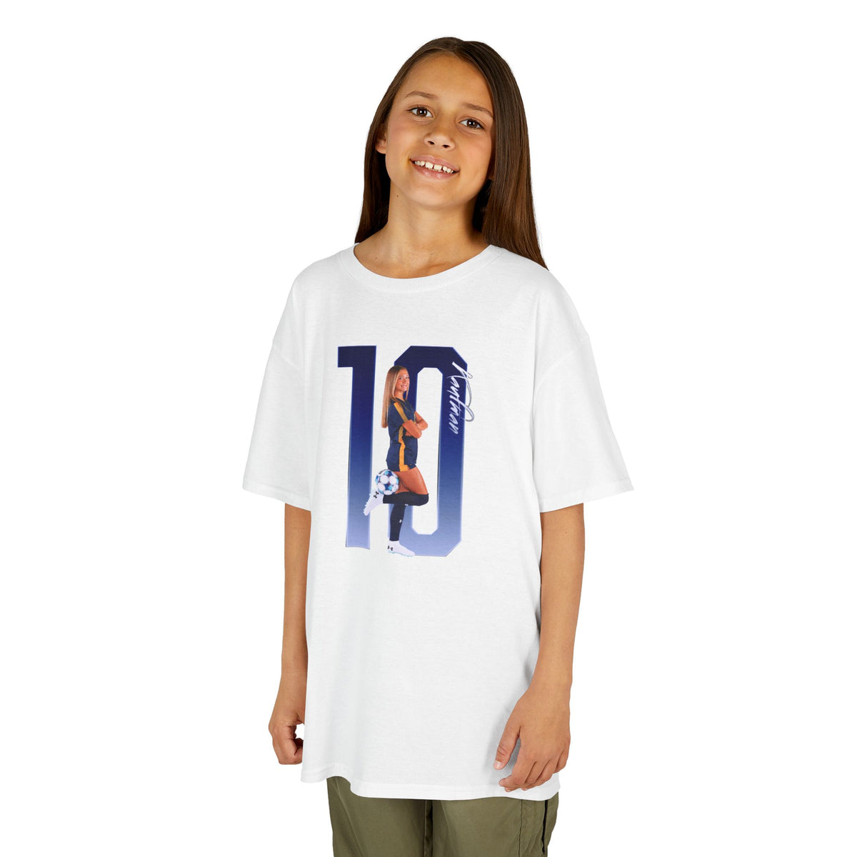 Summer Kaufman Player Icon Number Kids Tee