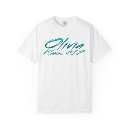 Olivia Klanac Cursive Name & Number Premium Tee