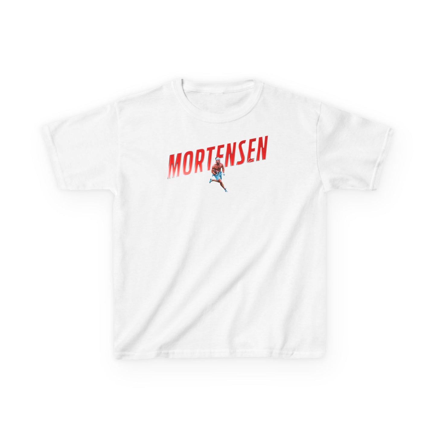 Koy Mortensen Cursive Combo Kids Tee