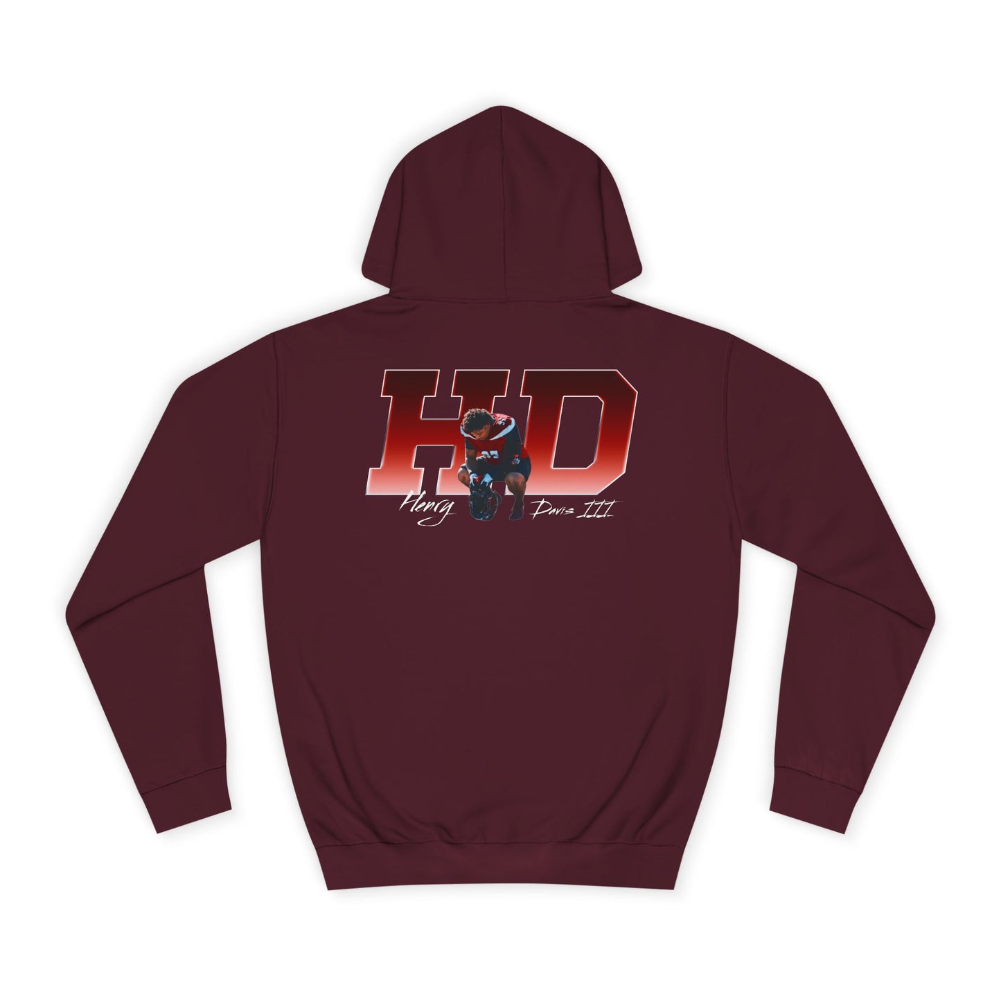 Henry Davis III Big Initials Premium Hoodie