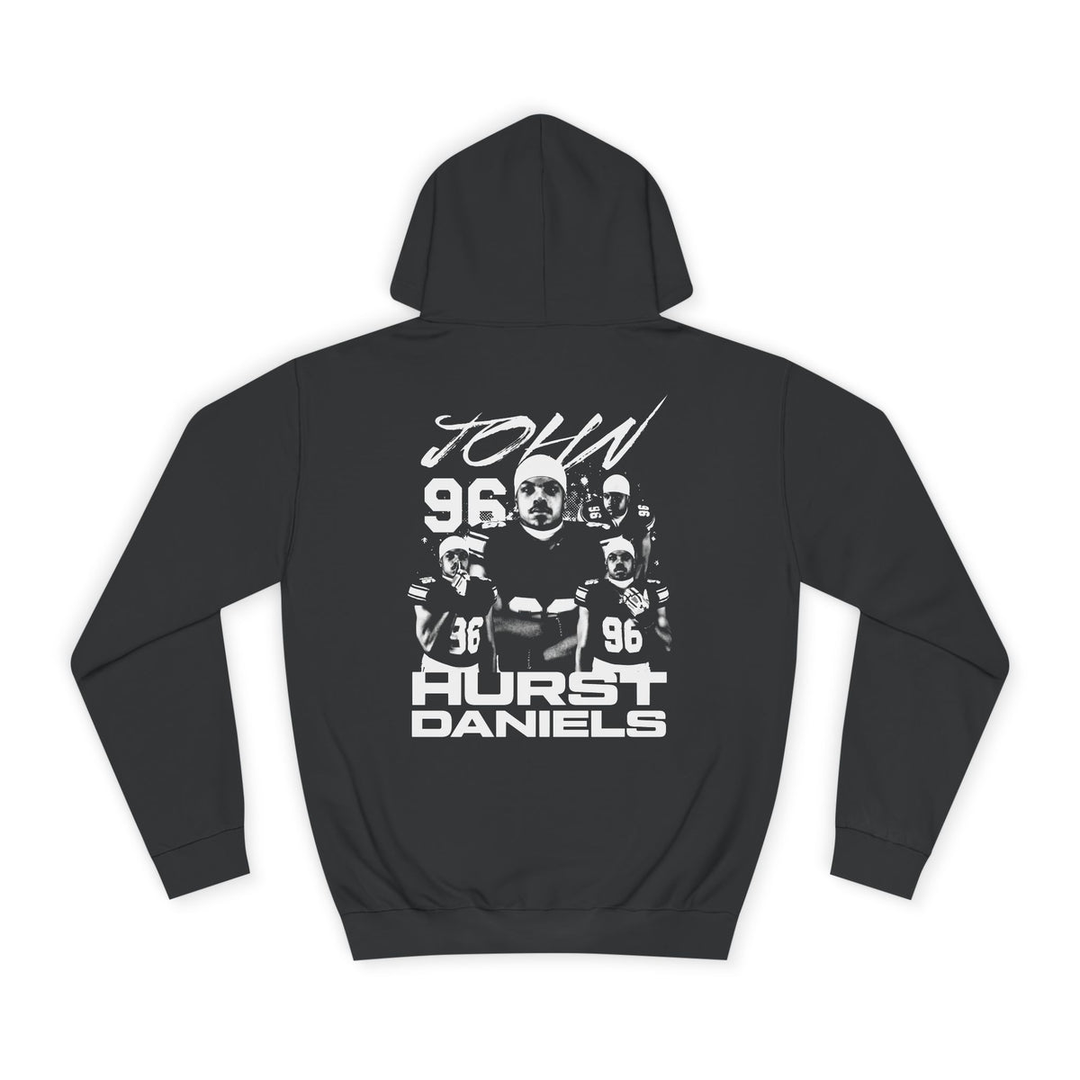 John Hurst-Daniels Vintage Blackout Premium Hoodie