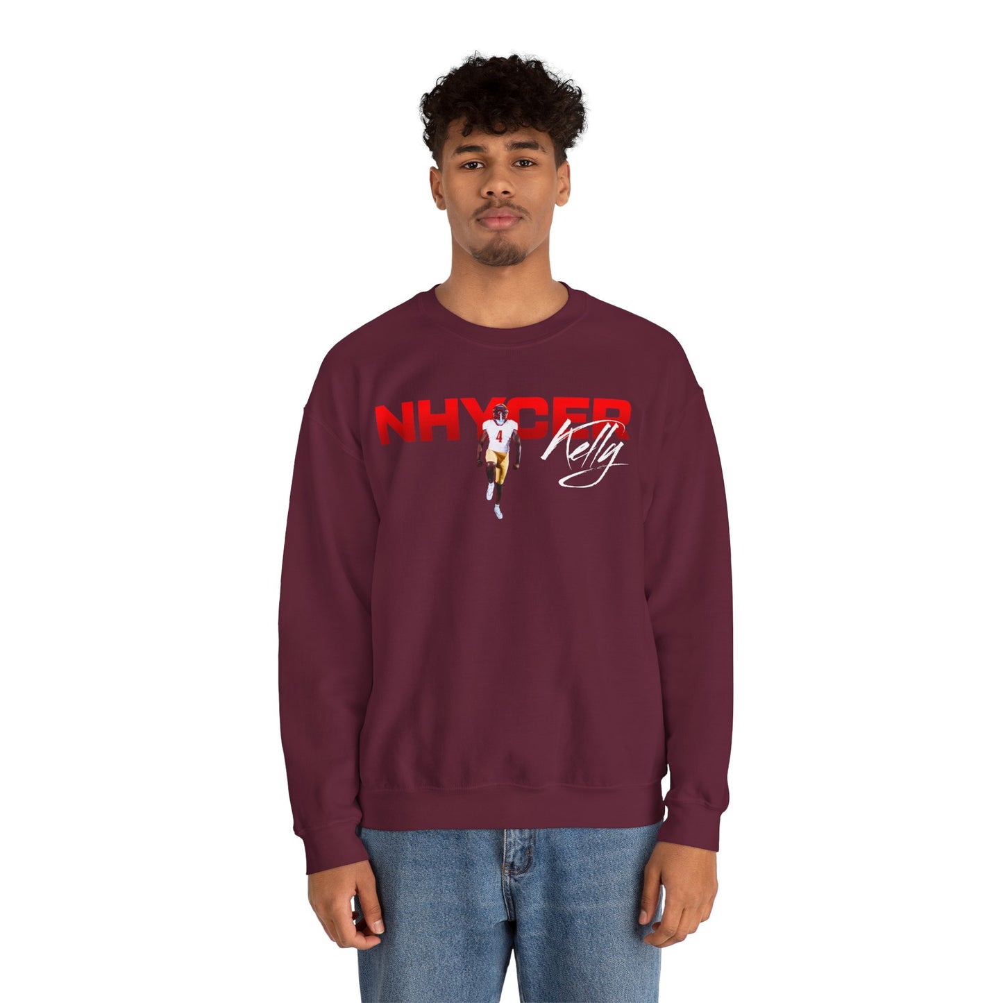 Nhycer Kelly Star Player Crewneck Sweatshirt