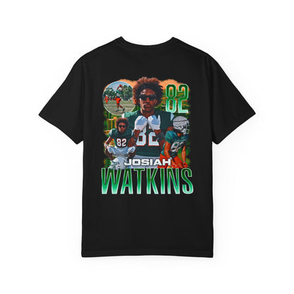 Josiah Watkins Logo Front & Back Premium Tee