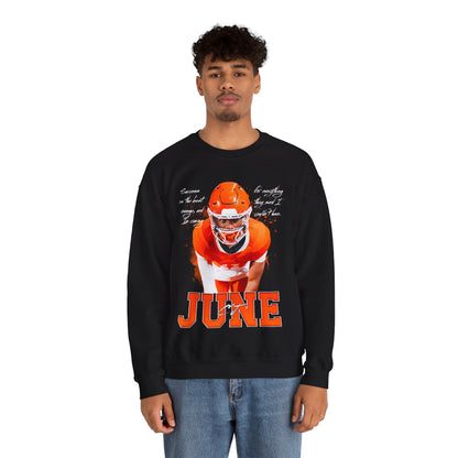 CJ June Featured Quote Crewneck Sweatshirt