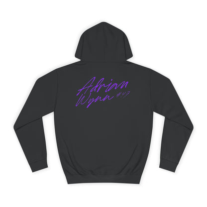 Adrian Wynn Cursive Name & Number Premium Hoodie