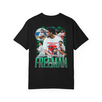 Marcus Freeman Logo Front & Back Premium Tee