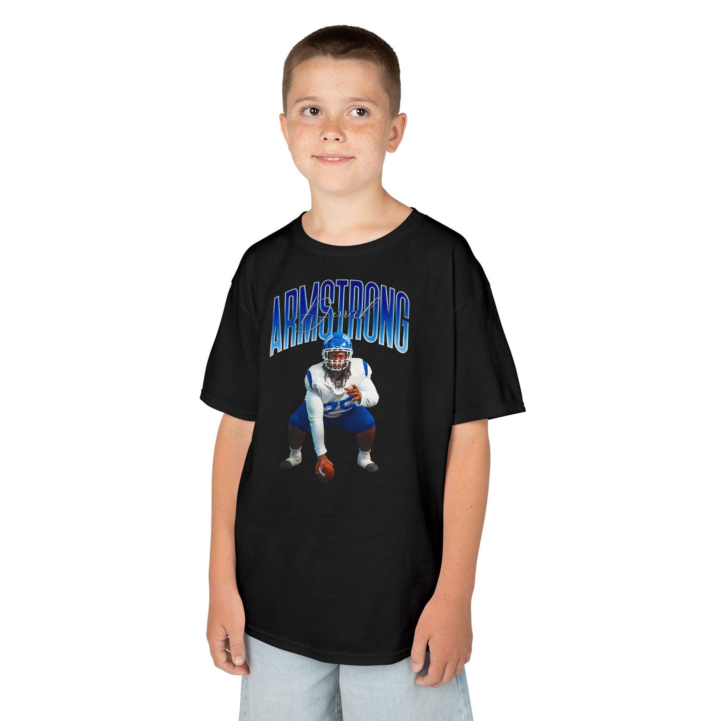 Derrick Armstrong Big Last Name Kids Tee