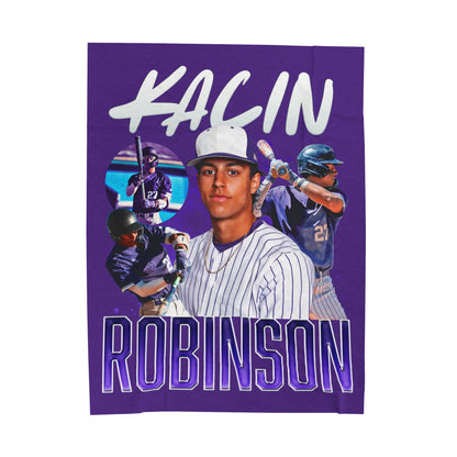 Kacin Robinson 60"-80" Plush Blanket