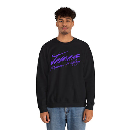 James Romero-Montoya Cursive Crewneck Sweatshirt